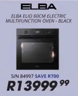 Hirsch's Elba elio 60cm electric multifunction oven offer