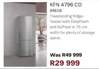 Hirsch's Miele Freestanding fridge-freezer offer