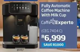 Hirsch's Beko Fully Automatic Coffee Machine With Milk Cup offer