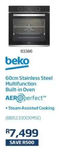 Hirsch's Beko 60cm Stainless Steel Multifunction Built-in Oven offer