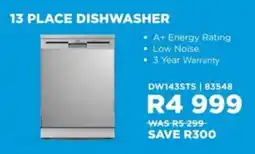 Hirsch's Midea 13 place dishwasher offer