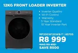 Hirsch's Midea front loader inverter offer