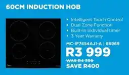 Hirsch's Midea 60cm induction hob offer