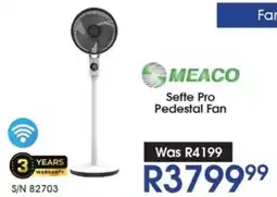 Hirsch's Meaco Sefte Pro Pedestal Fan offer