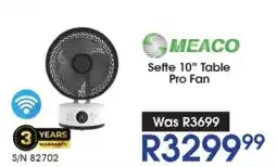 Hirsch's Meaco Sefte 10" Table Pro Fan offer