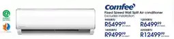 Hirsch's Comfee Fixed Speed Wall Split Air conditioner offer