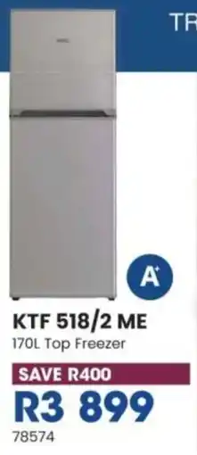 Hirsch's KIC Top Freezer offer