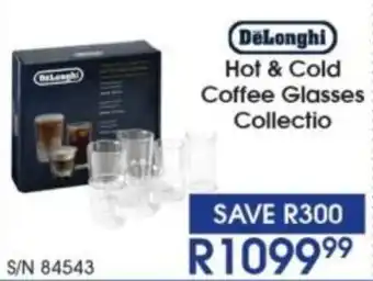 Hirsch's DeLonghi Hot & Cold Coffee Glasses Collectio offer