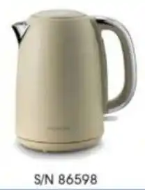 Hirsch's KENWOOD Matt Champagne Stainless Steel Kettle offer