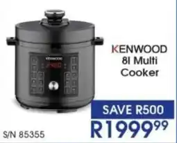 Hirsch's KENWOOD Multi Cooker offer