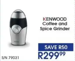 Hirsch's KENWOOD Coffee and Spice Grinder offer