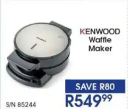 Hirsch's KENWOOD Waffle Maker offer