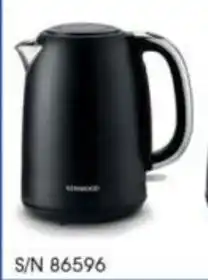 Hirsch's KENWOOD Matt Black Stainless Steel Kettle offer