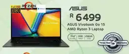 Computer Mania ASUS Vivobook Go 15 AMD Ryzen 3 Laptop offer
