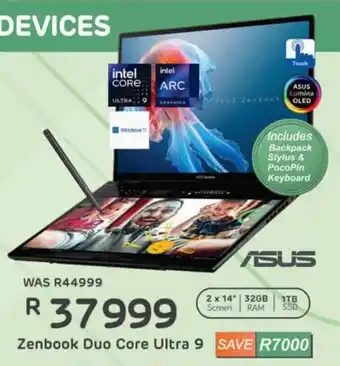 Computer Mania ASUS Zenbook Duo Core Ultra 9 offer