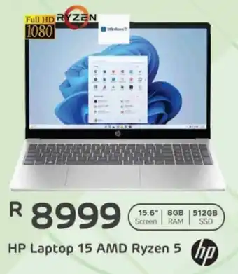 Computer Mania HP Laptop 15 AMD Ryzen 5 hp offer