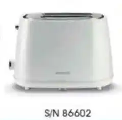 Hirsch's KENWOOD Matt White 2 Slice Toaster offer