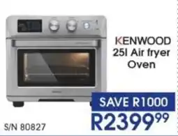Hirsch's KENWOOD Air fryer Oven offer