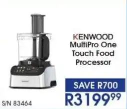 Hirsch's KENWOOD MultiPro One Touch Food Processor offer