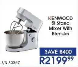Hirsch's KENWOOD Stand Mixer With Blender offer