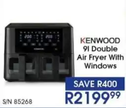 Hirsch's KENWOOD Double Air Fryer With Windows offer