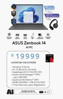 Computer Mania ASUS Zenbook 14 offer