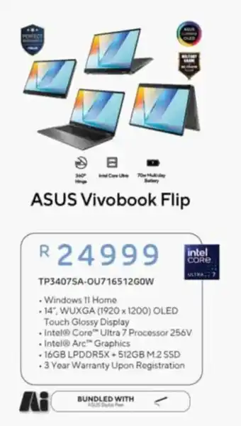 Computer Mania ASUS Vivobook Flip offer