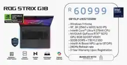 Computer Mania ASUS ROG Strix G18 offer