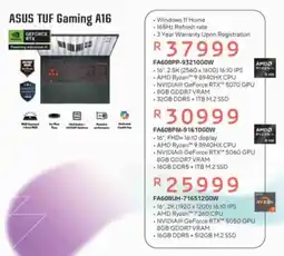 Computer Mania ASUS TUF Gaming A16 offer