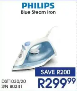Hirsch's Philips Blue Steam Iron offer