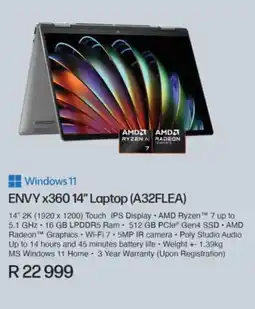 Computer Mania HP Envy x360 14" Laptop offer