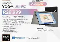 Computer Mania Lenovo Yoga 7 2-in-1 offer