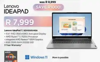 Computer Mania Lenovo IdeaPad 1 offer