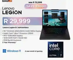Computer Mania Lenovo Legion 5i offer