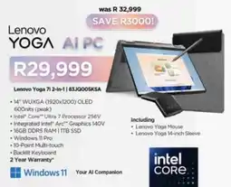 Computer Mania Lenovo Yoga 7i 2-in-1 offer