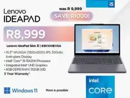 Computer Mania Lenovo IdeaPad Slim 3i offer