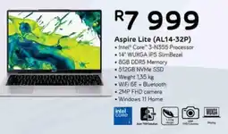Computer Mania Acer Aspire Lite Intel Core 3-N355 Processor offer