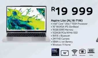Computer Mania Acer Aspire Lite Intel Core Ultra 7 155H Processor offer