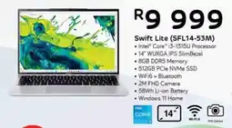 Computer Mania Acer Swift Lite Intel Core i3-1315U Processor offer