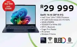 Computer Mania Acer Swift 14 AI Intel Core Ultra 7 258V Processor offer