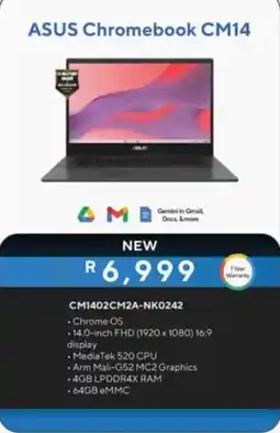 Computer Mania ASUS Chromebook CM14 offer