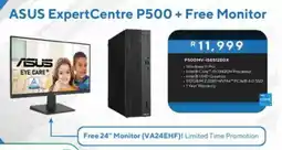 Computer Mania ASUS Expert Centre P500 + Free Monitor offer