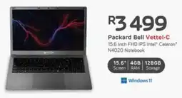 Computer Mania Packard Bell Vettel-C 15.6 Inch FHD IPS Intel Celeron N4020 Notebook offer