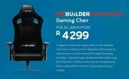 Computer Mania PCBuilder Navigator X Gaming Chair offer