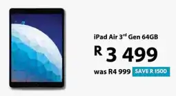Computer Mania Apple iPad Air 3rd Gen 64GB offer