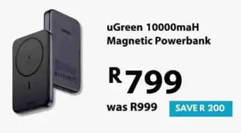 Computer Mania uGreen 10000mah Magnetic Powerbank offer