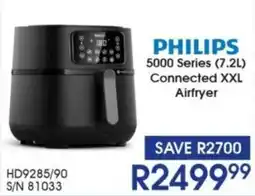 Hirsch's PHILIPS 5000 Series Connected XXL Airfryer offer