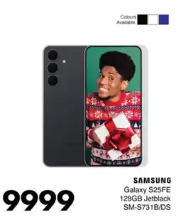 Save Hyper SAMSUNG Galaxy S25FE 128GB Jetblack offer