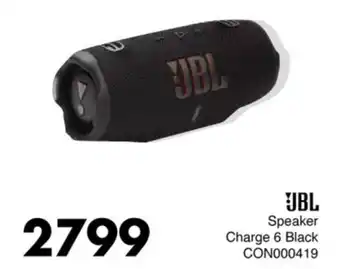 Save Hyper JBL Speaker Charge 6 Black offer