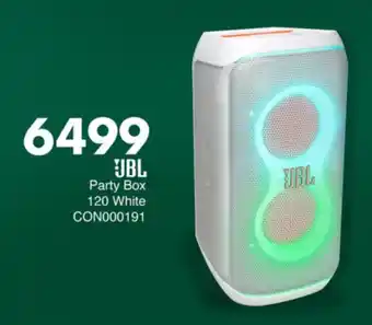Save Hyper JBL Party Box 120 White offer